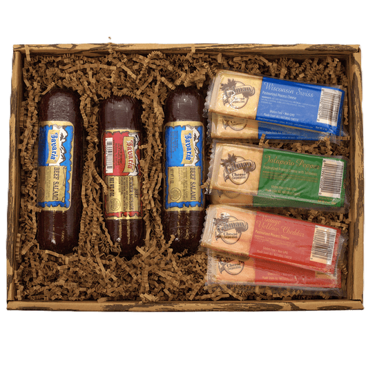 Classic Meat & Cheese Gift Box - Indulge in our Classic Meat & Cheese Gift Box with savory meats and cheeses, perfect for thank-yous or celebrations. Order now!