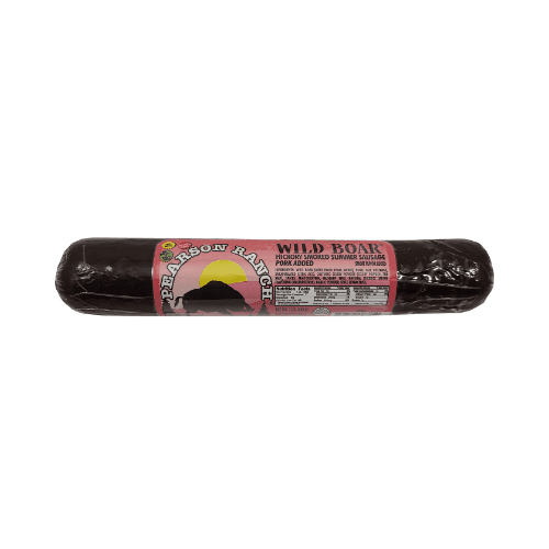 Wild Boar Hickory Smoked Summer Sausage (7 oz.)