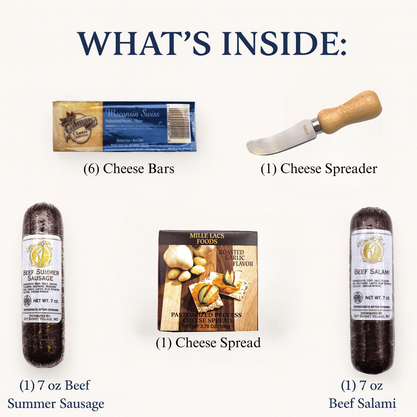 Deluxe Meat & Cheese Gift Box
