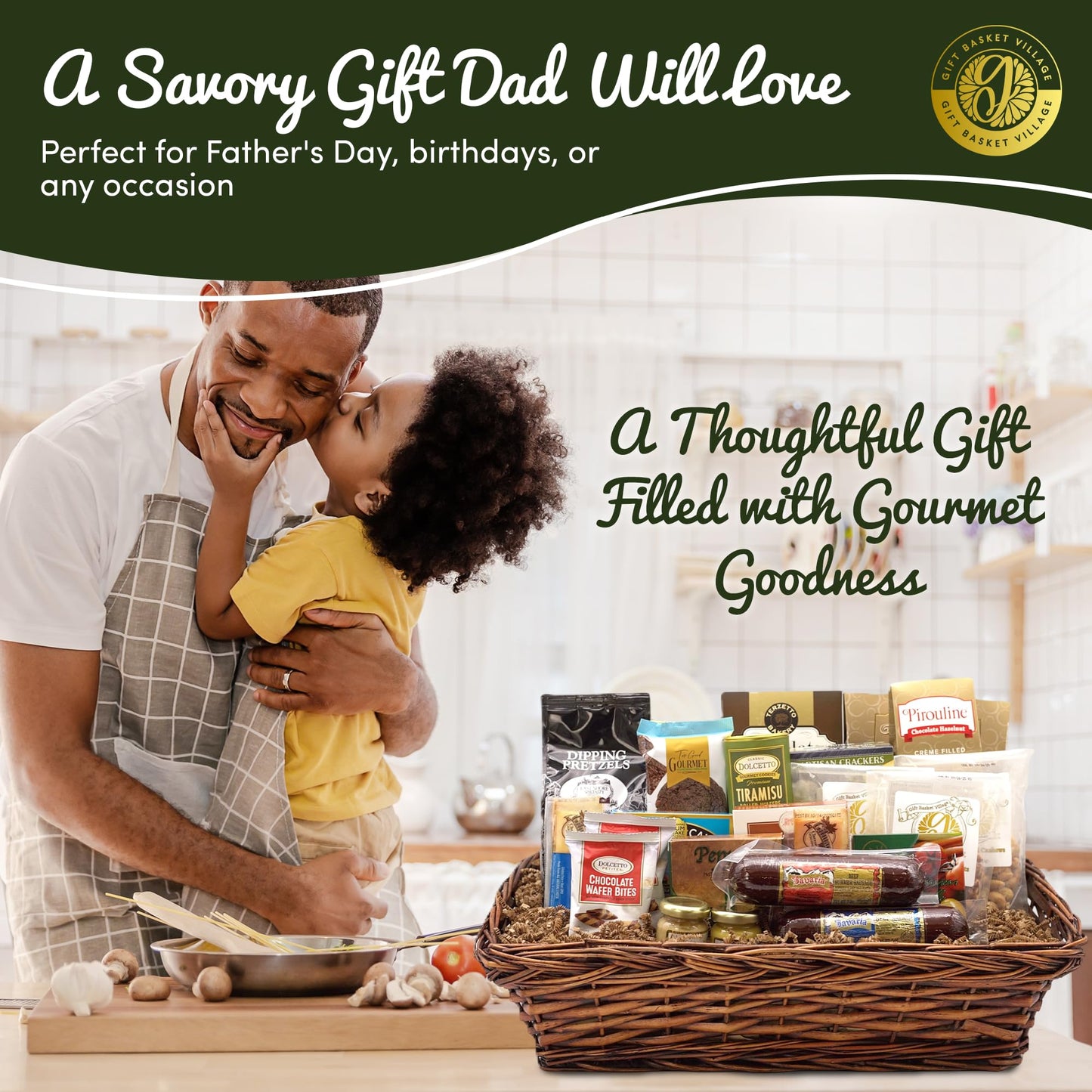 Dad's XL Snack Feast Gift Basket