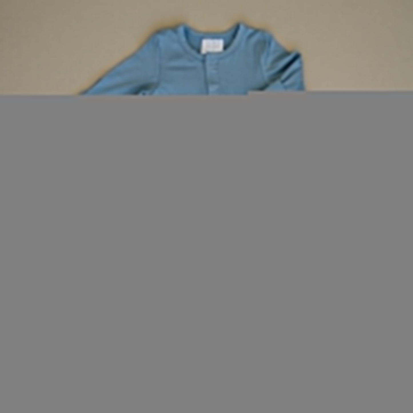 Dusty Blue Bamboo Head Wrap