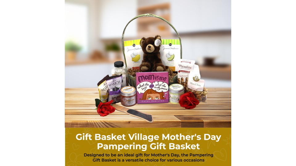 Happy Mother's Day Deluxe Gift Basket with Spa & Treats