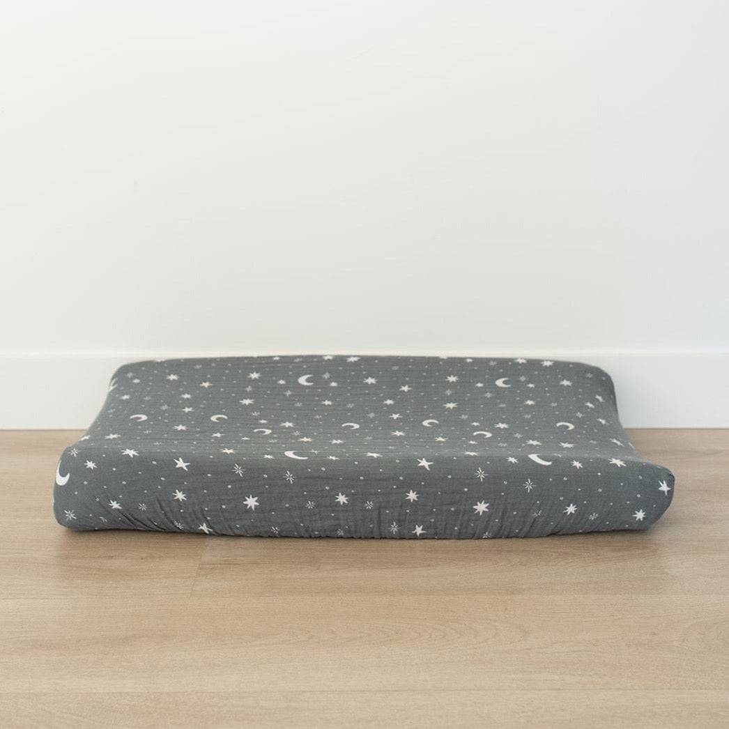 Night Sky Muslin Changing Pad Cover