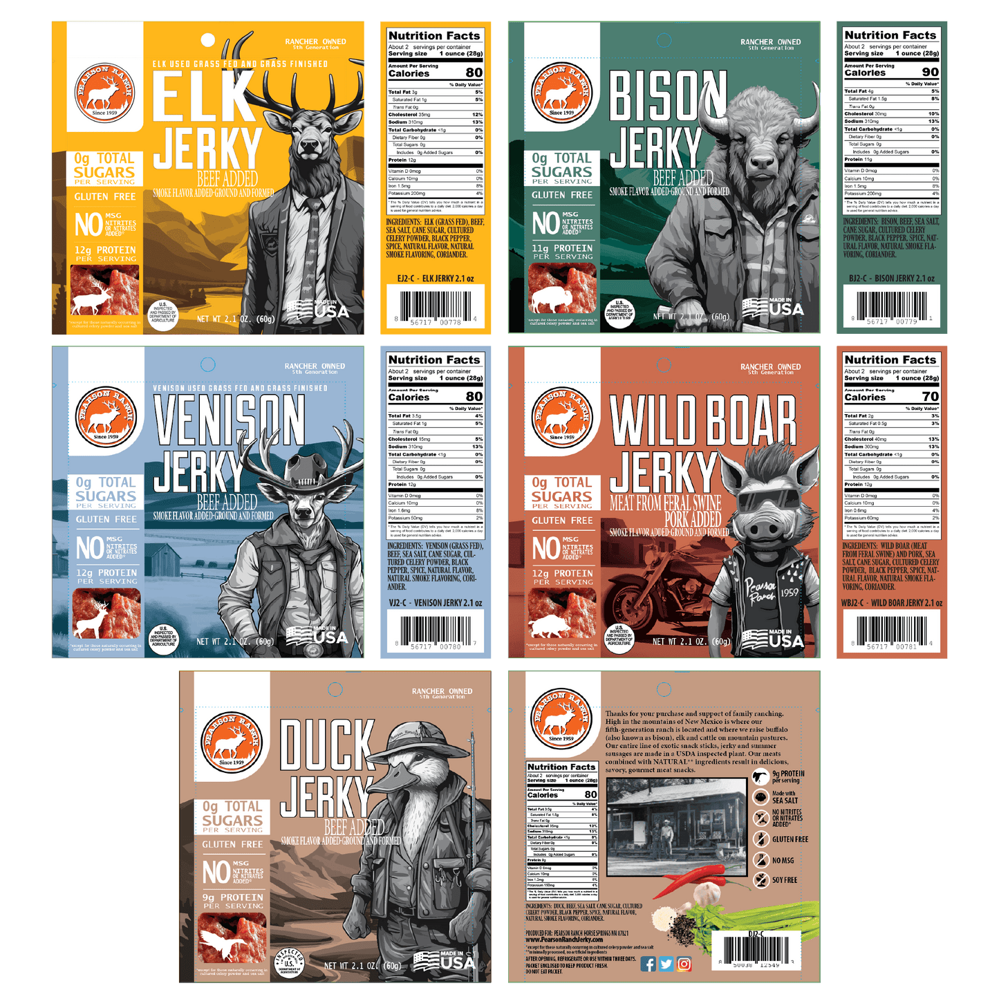 The Wrangler - "Round Up" Variety Pack