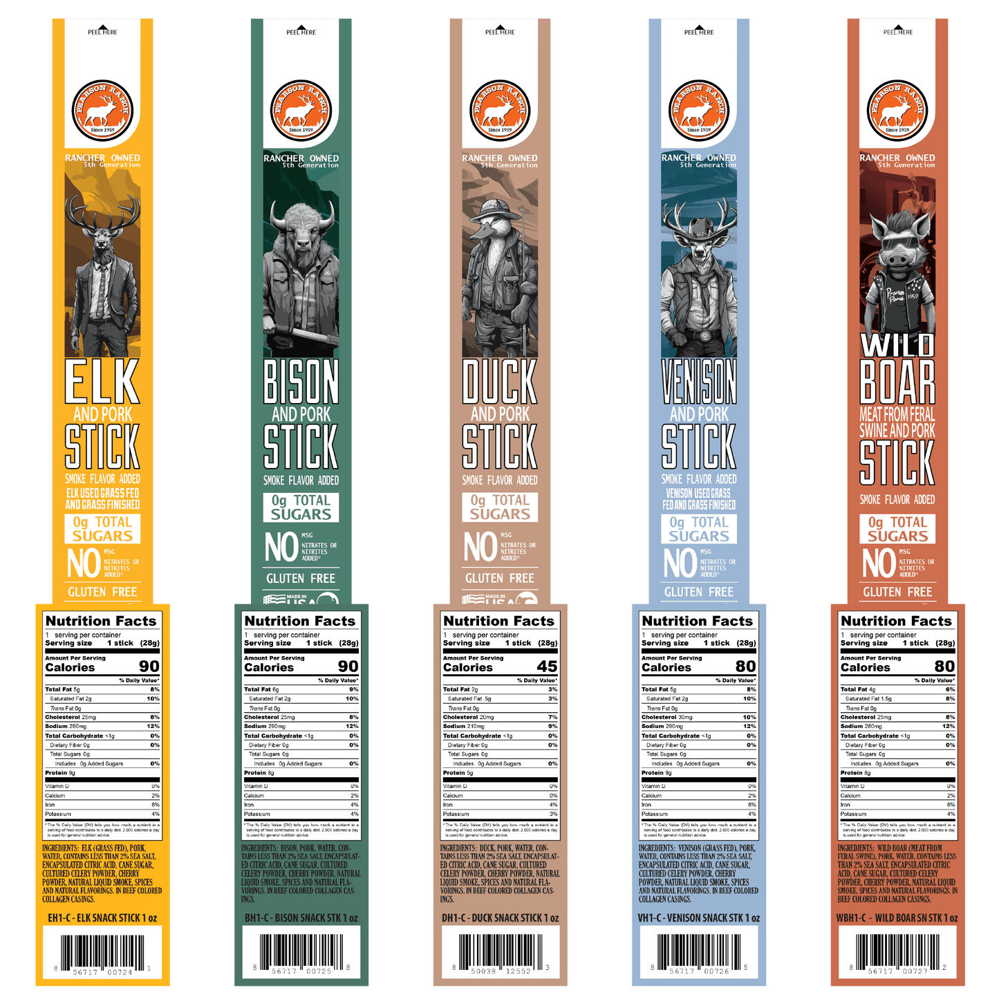 The Wrangler - "Round Up" Variety Pack