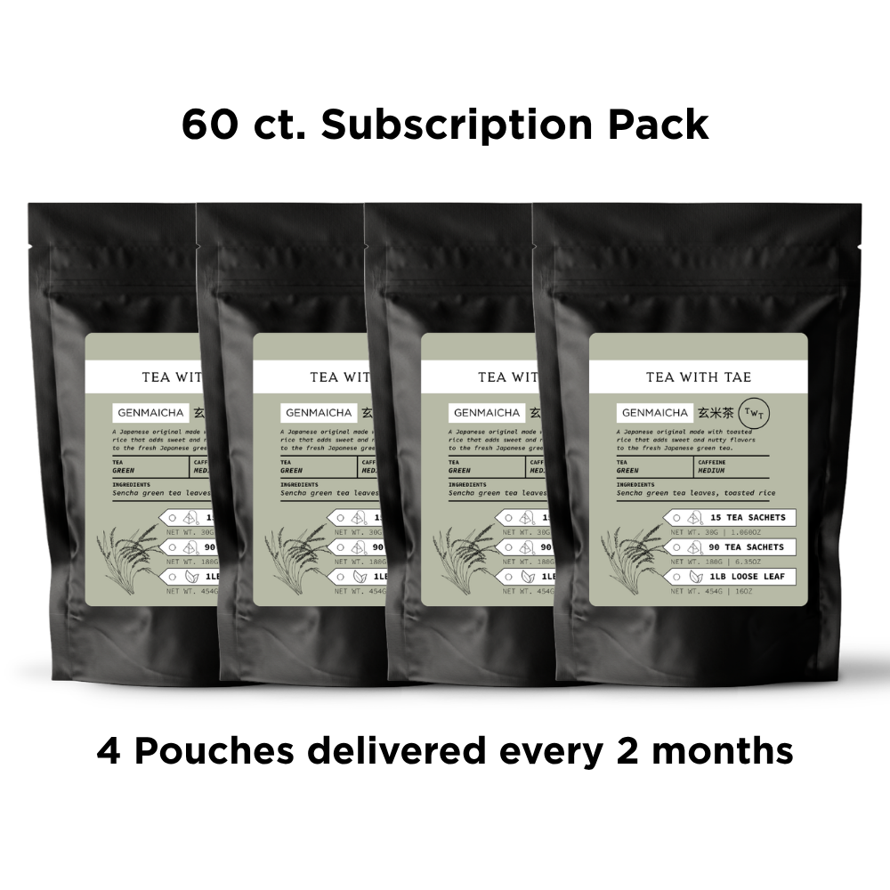 Genmaicha (Traditional Japanese Green Tea) Pouch