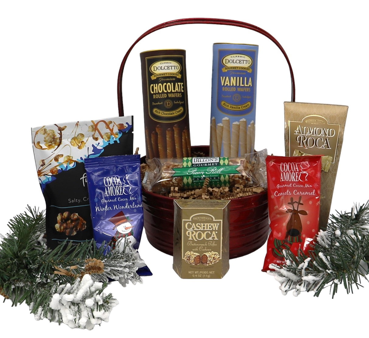 A Family Christmas Small Gift Basket