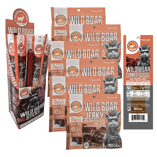 The Trail Boss - Wild Boar Variety Pack