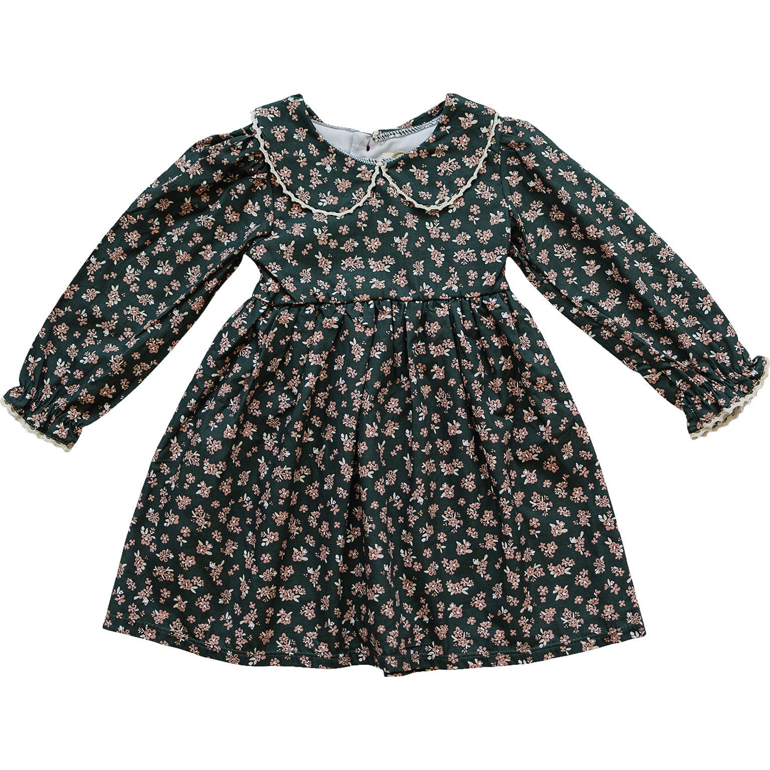 long sleeve 3t dress Olive Bloom Dress 3T