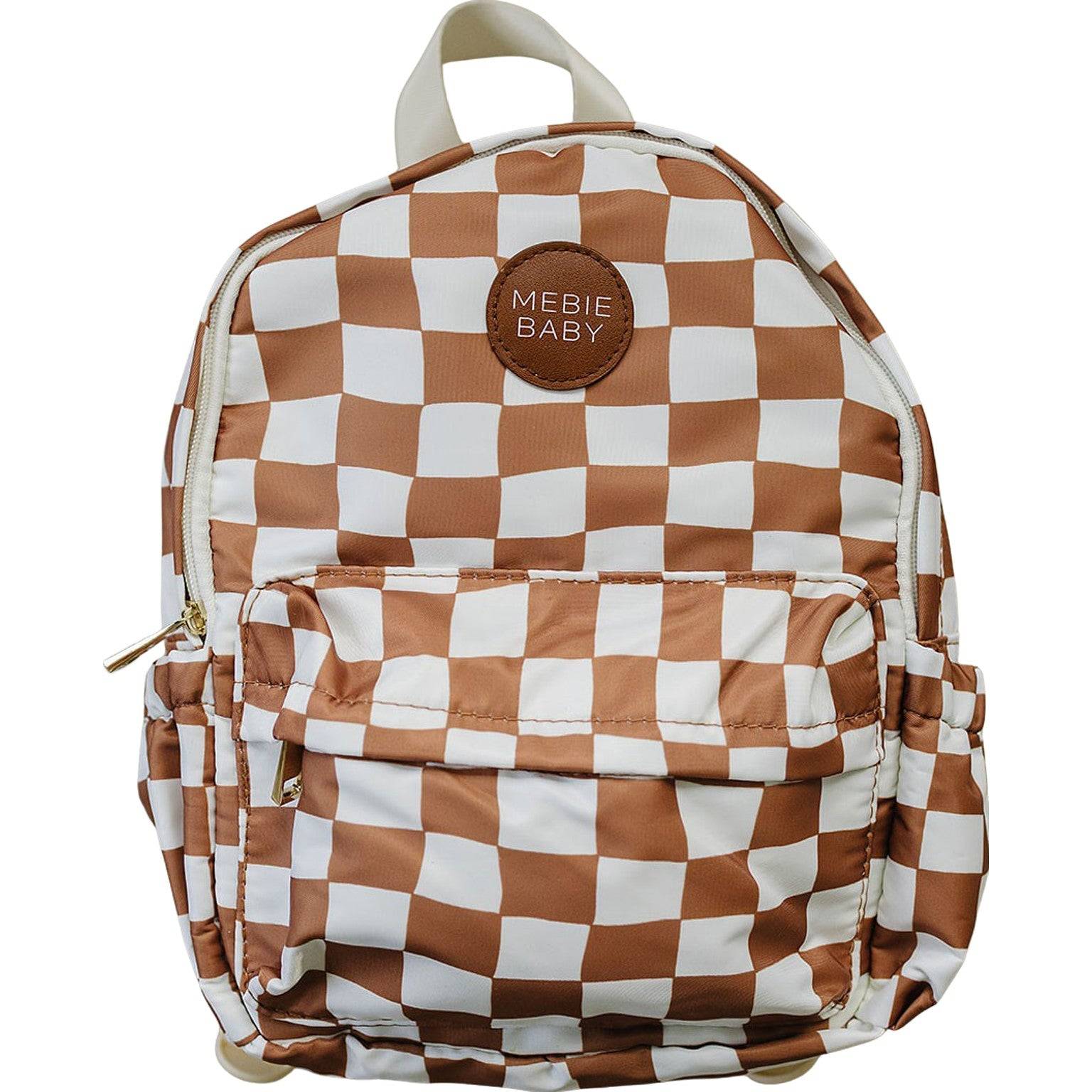 bebe mini backpack purse Rust Wavy Checkered Mini Backpack