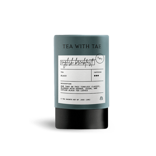 English Breakfast Mini Tea Tube (5 tea bags)