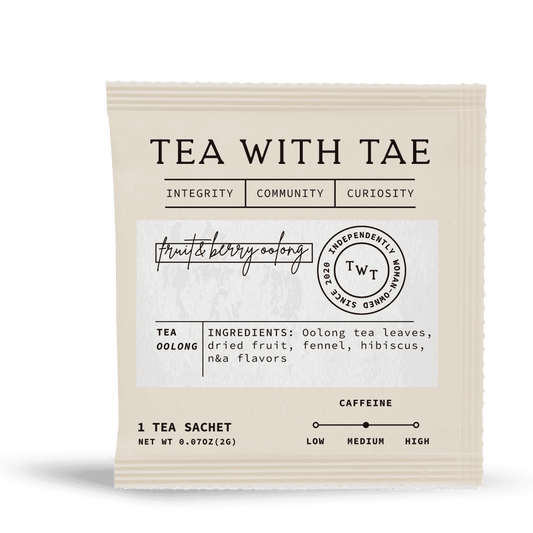Fruit & Berry Oolong 50 ct. Overwrap Bag