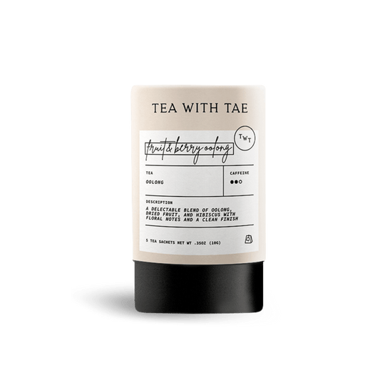 Fruit & Berry Oolong Mini Tea Tube (5 tea bags)