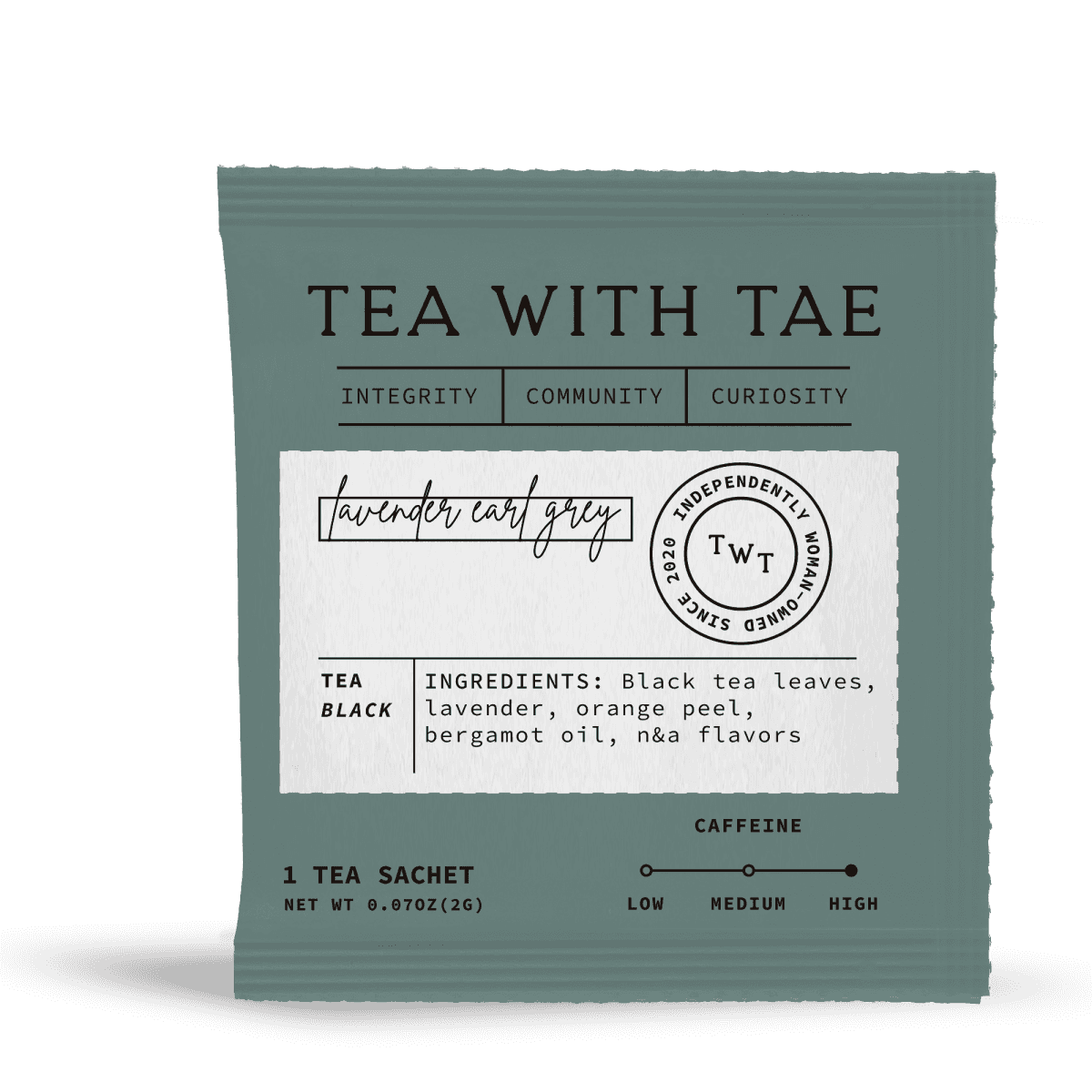 Lavender Earl Grey 50 ct. Overwrap Bag