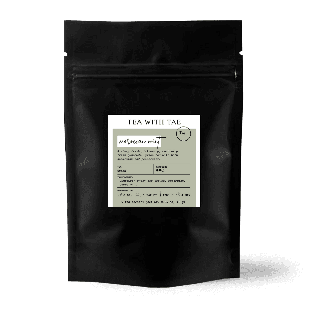 Moroccan Mint 5ct. Pouch