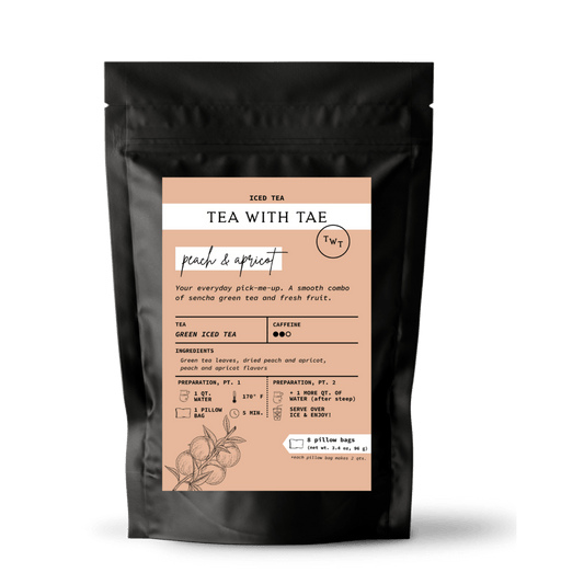 Peach & Apricot Iced Green Tea Pouch