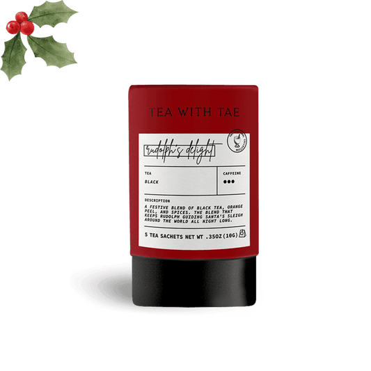 Rudolph's Delight Mini Tea Tube (5 tea bags)