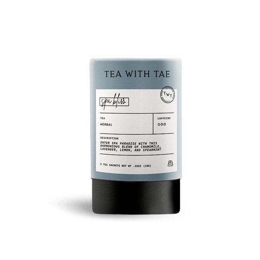 Spa Bliss Mini Tea Tube (5 tea bags)