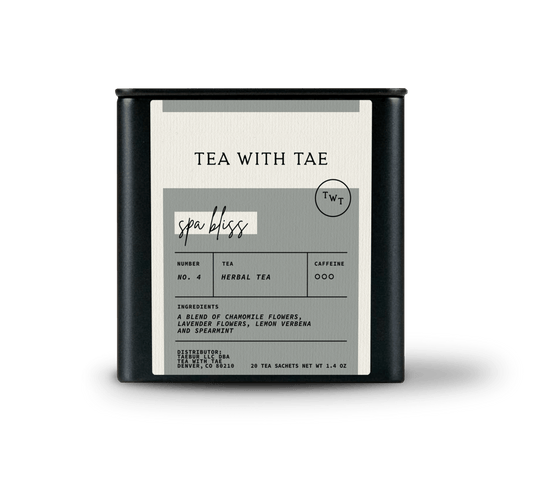 Spa Bliss Tea Tin Gift (20 tea sachets)
