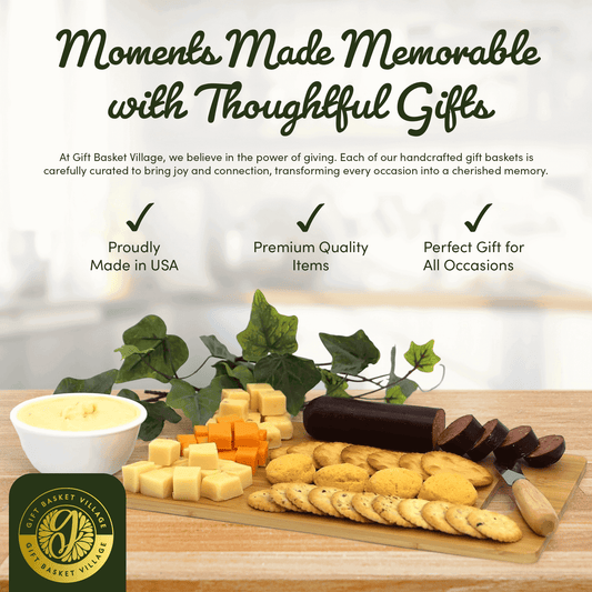 Classic Meat & Cheese Gift Box - Indulge in our Classic Meat & Cheese Gift Box with savory meats and cheeses, perfect for thank-yous or celebrations. Order now!