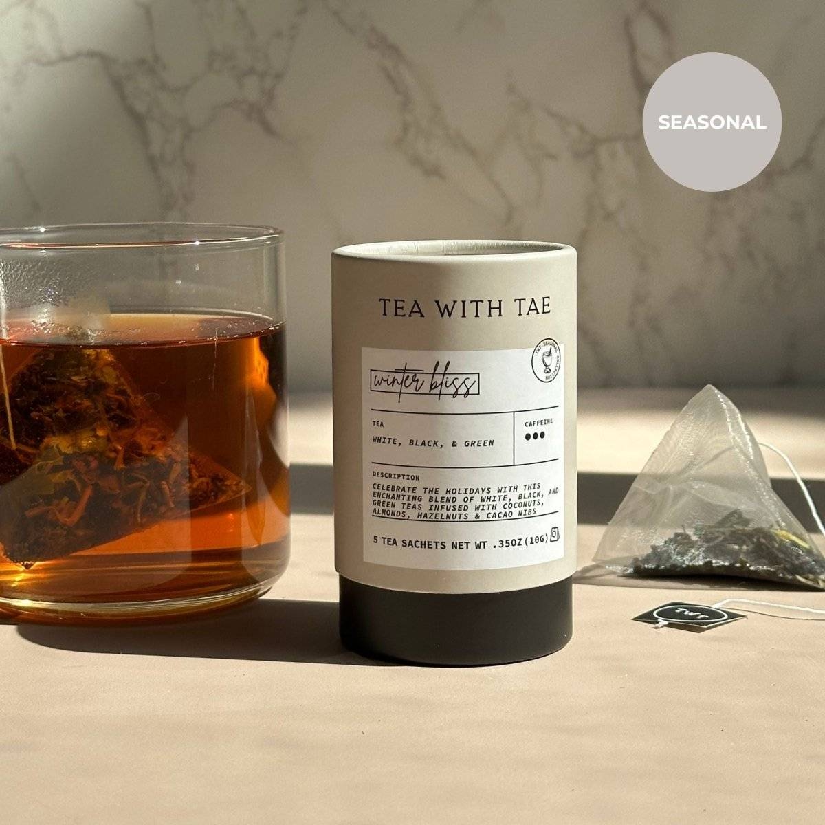 Winter Bliss Mini Tea Tube (5 tea bags)