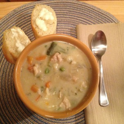 Chicken Pot Pie Soup