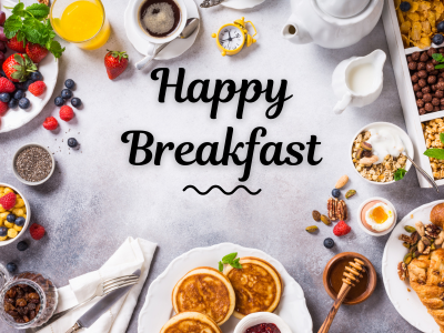 Happy Breakast Country Breakfast Gift Basket