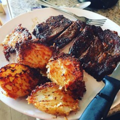 Parmesan Crusted Potatoes