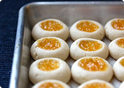 Peach Thumbprint Cookies