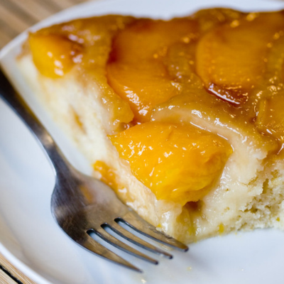 Peach Upside-Down Cake