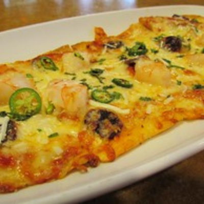 Shrimp Scampi Flatbread