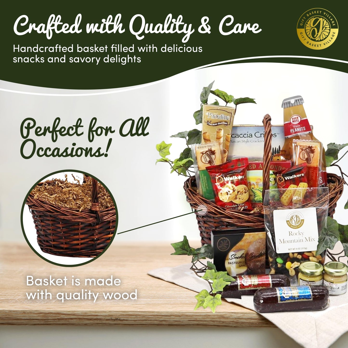 Dad's Gourmet Favorites Snack Basket
