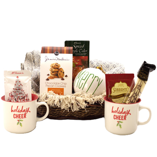 Cozy Christmas Delight Gift Basket