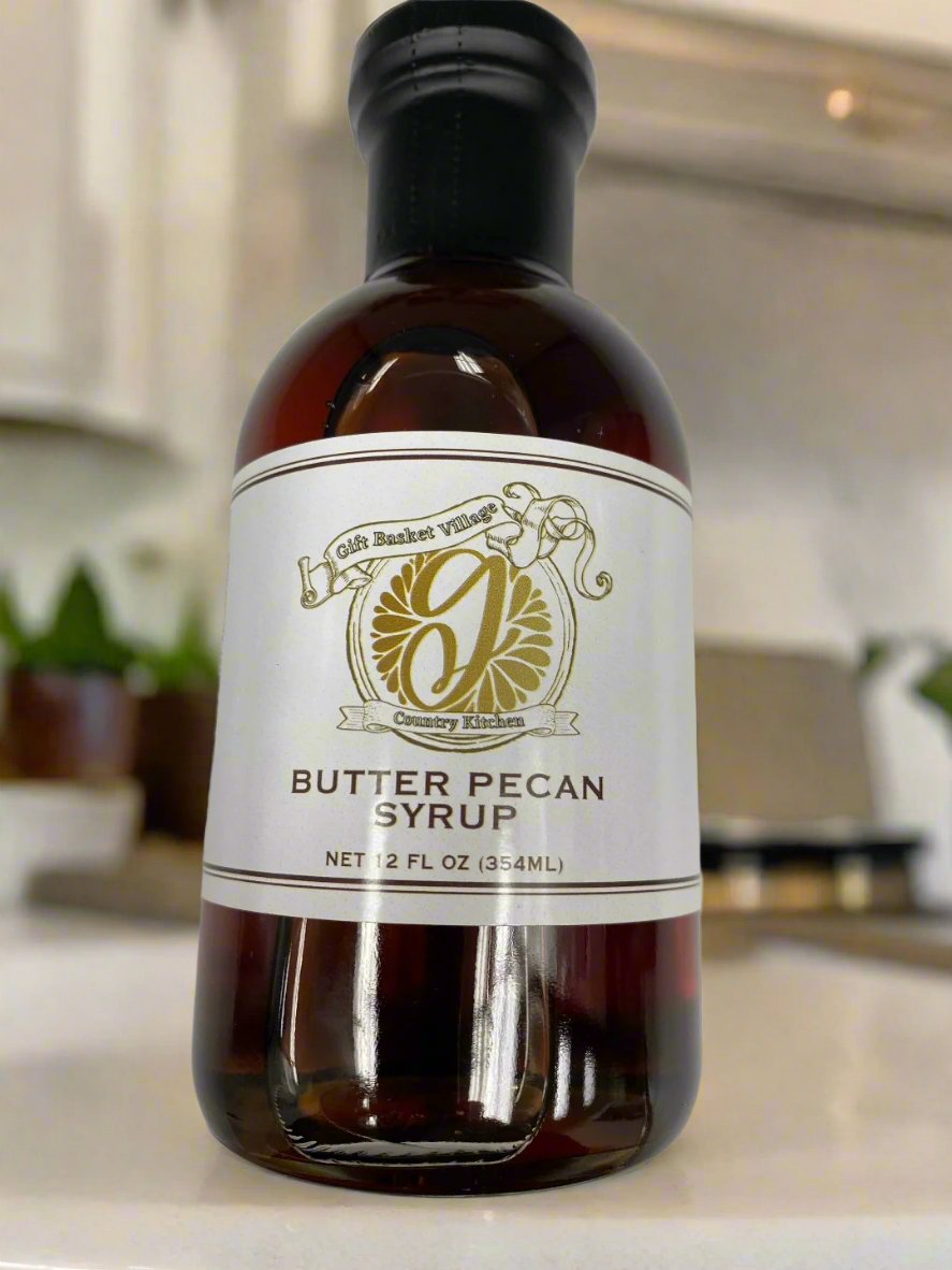 Gift Basket Village's Country Kitchen Butter Pecan Syrup 12oz