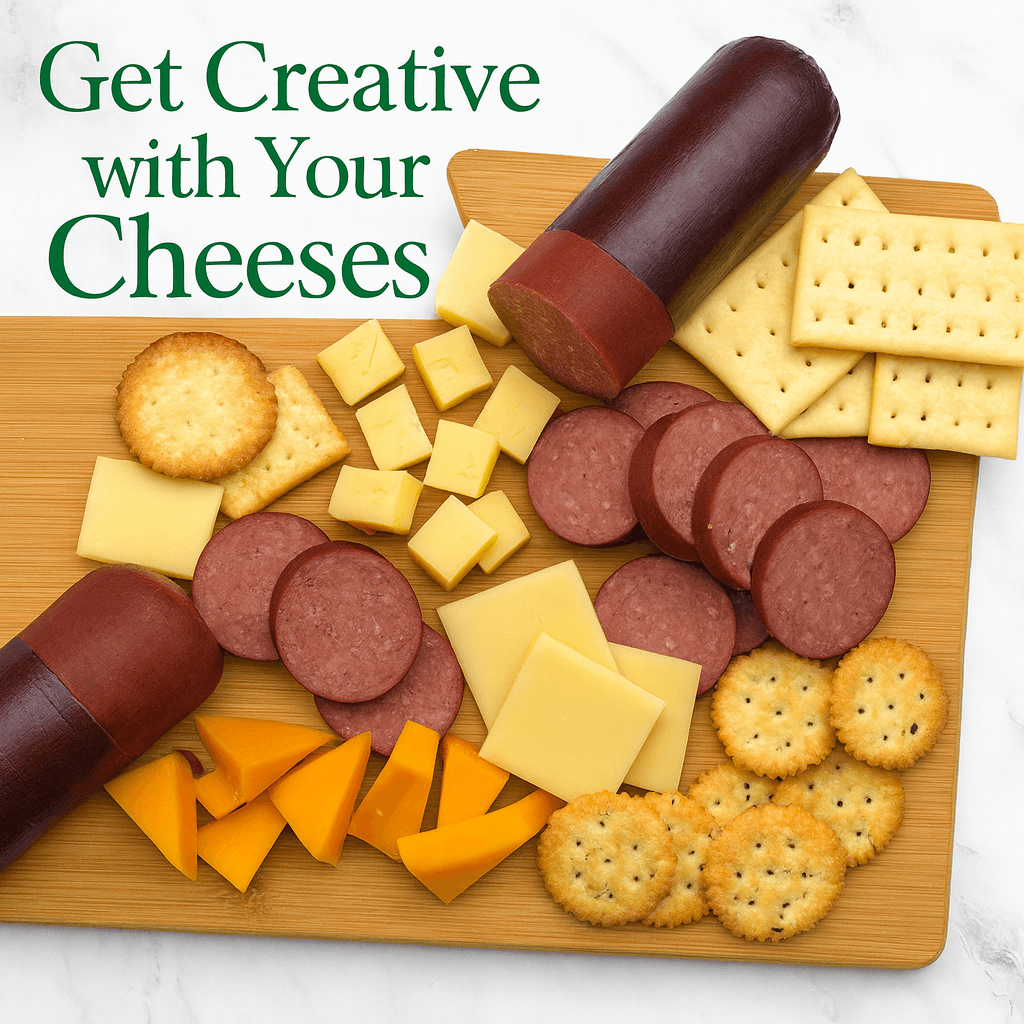 Deluxe Meat & Cheese Gift Box - Savory Indulgence – Gift Basket