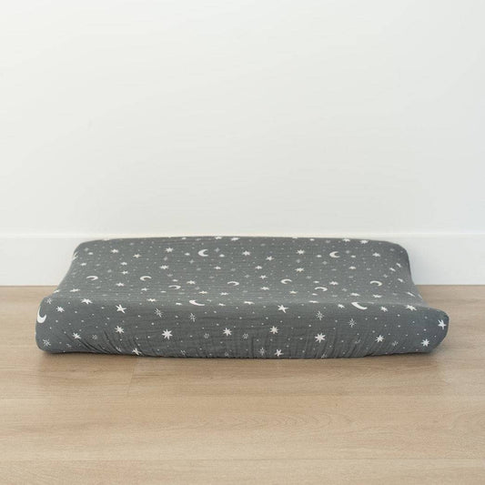 Night Sky Muslin Changing Pad Cover