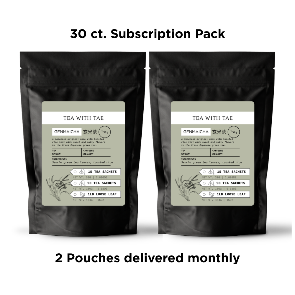 Genmaicha (Traditional Japanese Green Tea) Pouch