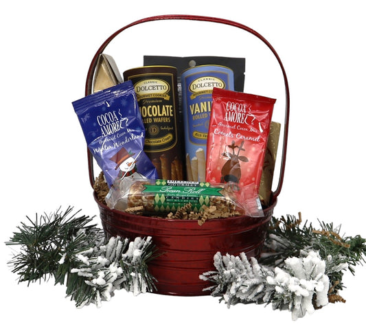 A Family Christmas Small Gift Basket