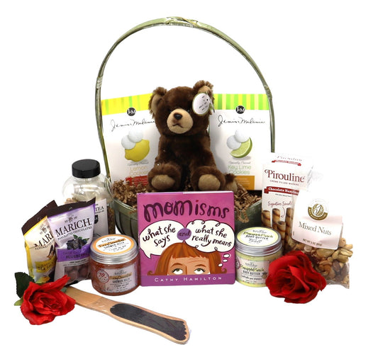 Happy Mother's Day Deluxe Gift Basket with Spa & Treats