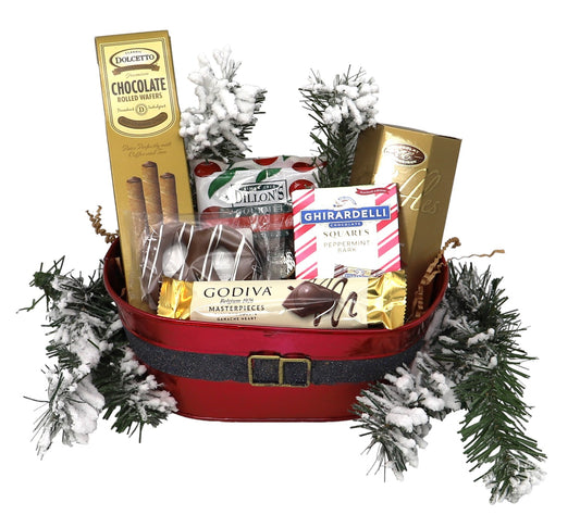 Celebrations Holiday Gift Basket for Christmas