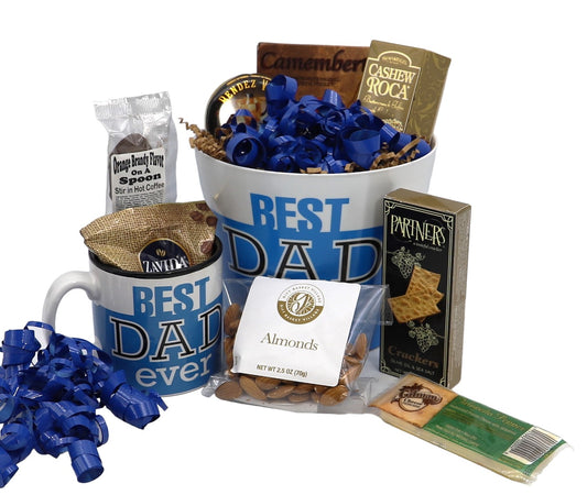 Best Dad Ever Deluxe Snack Basket