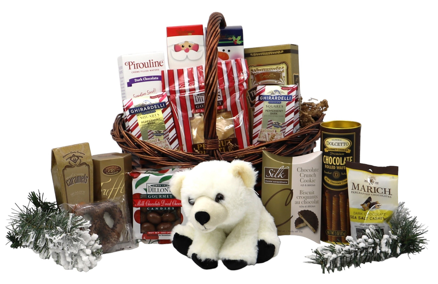 Deluxe Christmas Noel Gift Basket