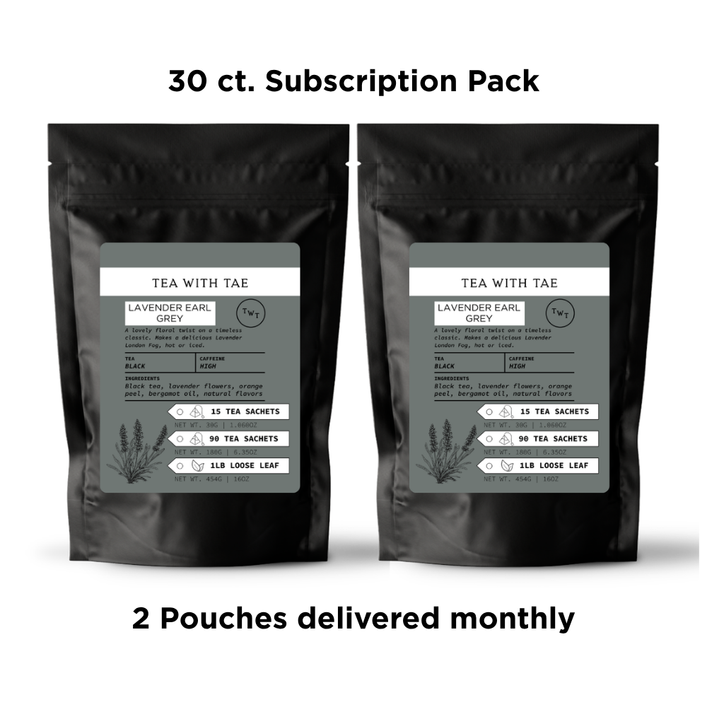 Lavender Earl Grey Pouch