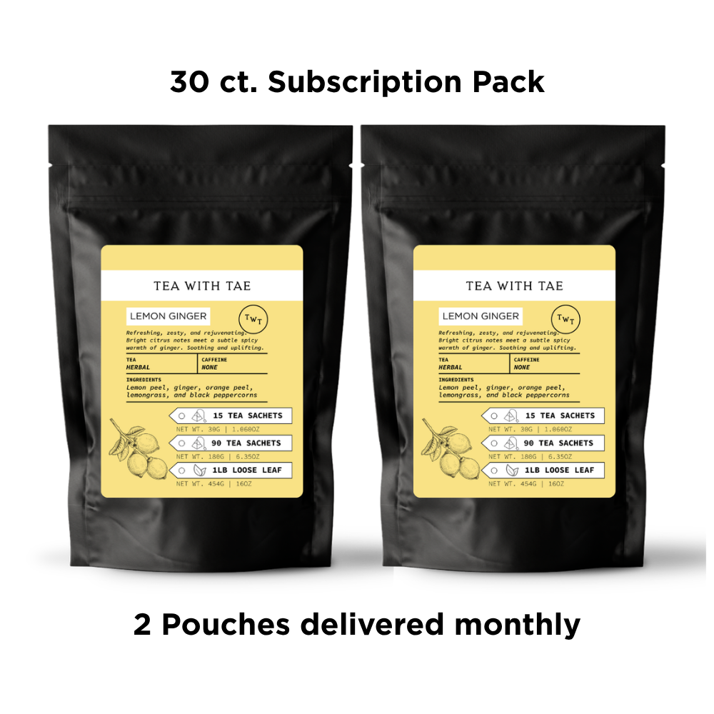Lemon Ginger Pouch