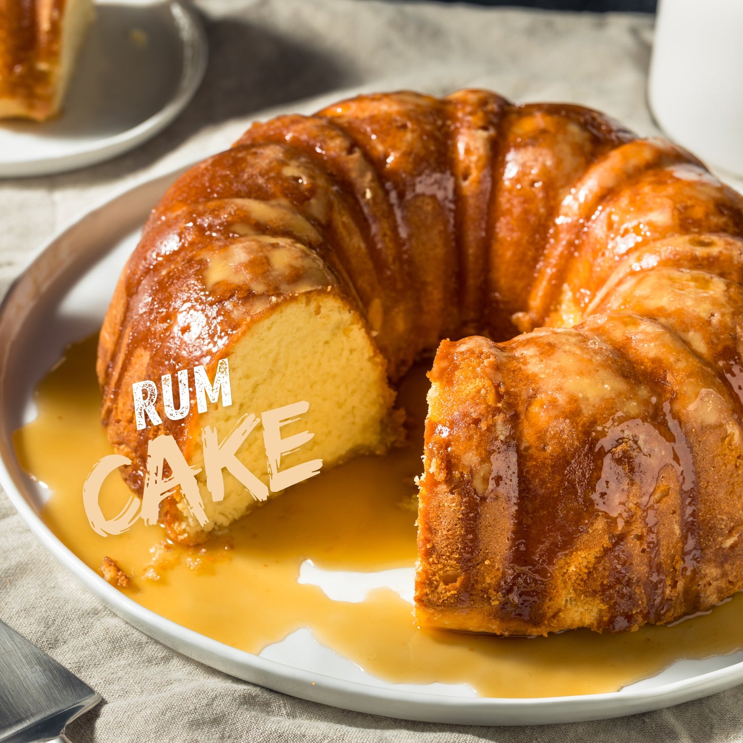 Rum Cake 6 oz - Gift Basket Add-On