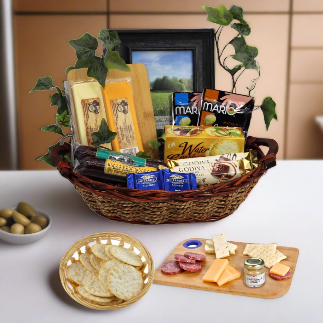 The L.B. Sympathy Basket Gift Basket