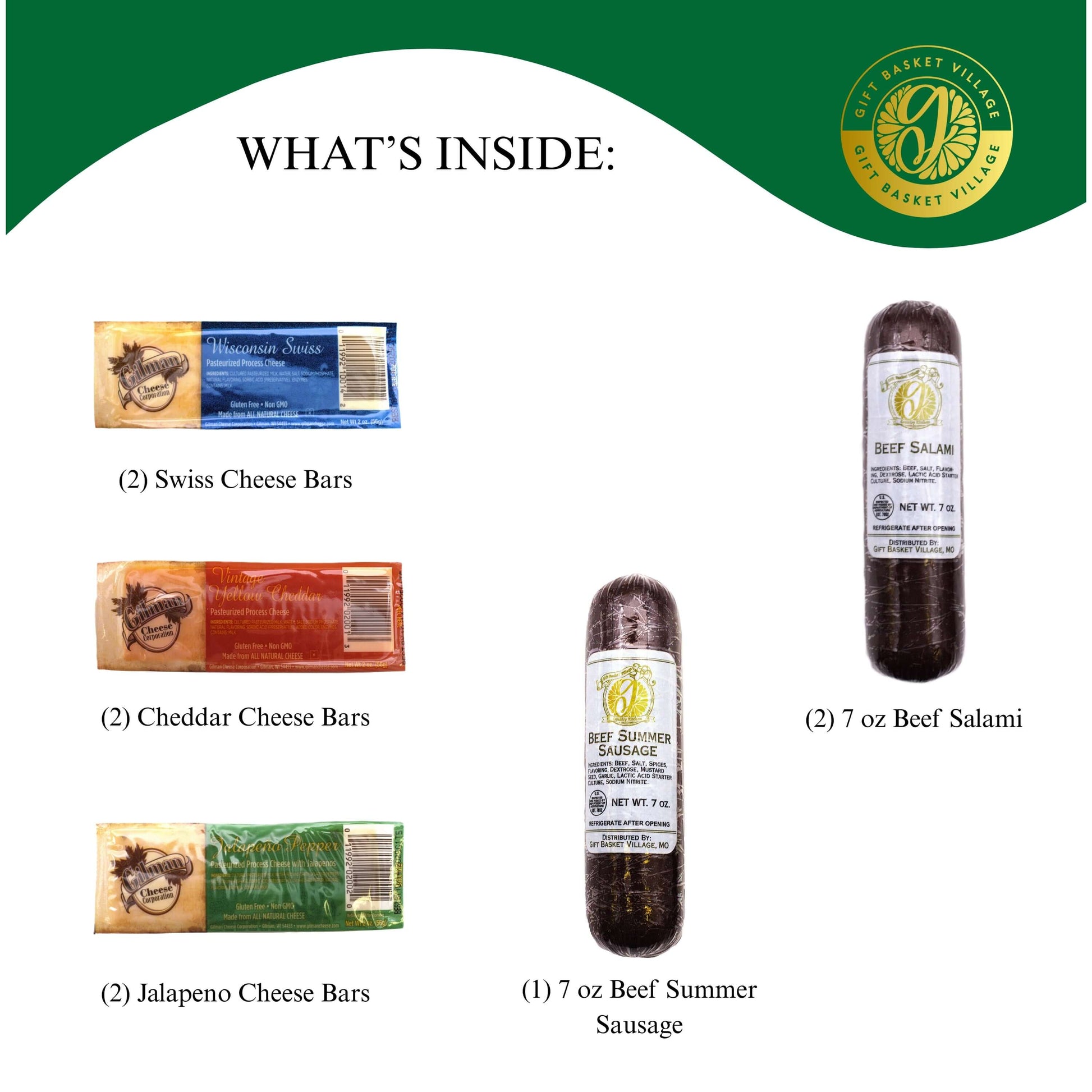 Classic Meat & Cheese Gift Box - Indulge in our Classic Meat & Cheese Gift Box with savory meats and cheeses, perfect for thank-yous or celebrations. Order now!