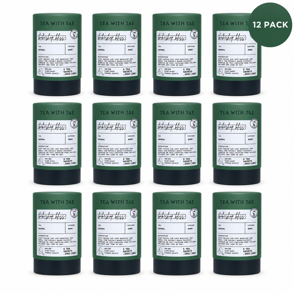 Bakeshop Bliss Mini Tea Tube (5 tea bags)