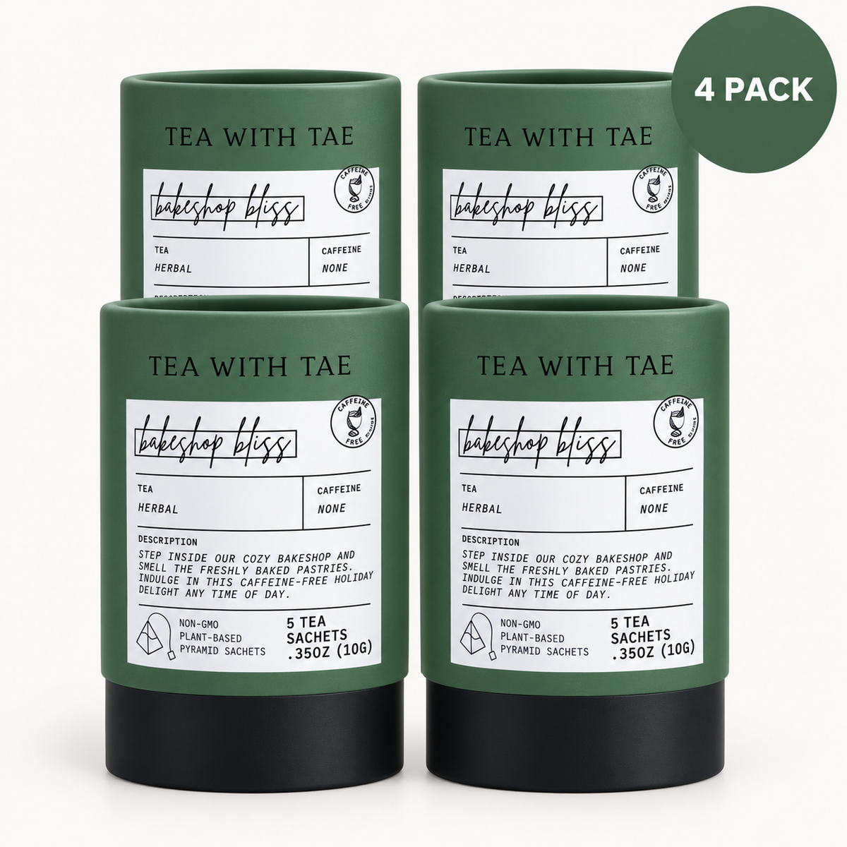 Bakeshop Bliss Mini Tea Tube (5 tea bags)