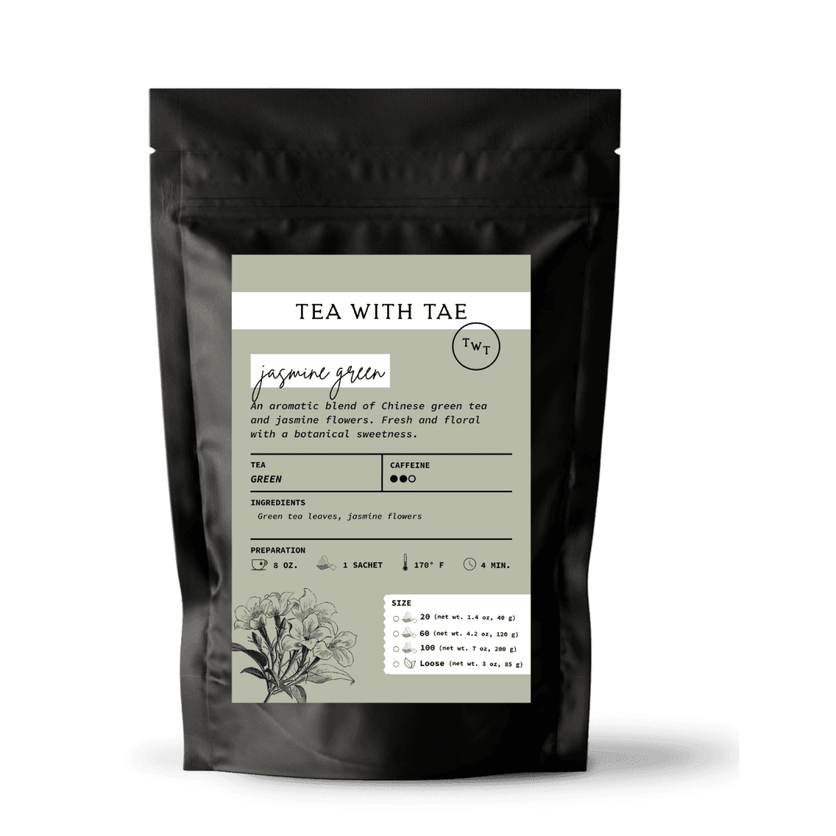 Jasmine Green Tea Pouch